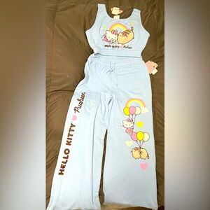 Hello Kitty x Pusheen Top & Bottom